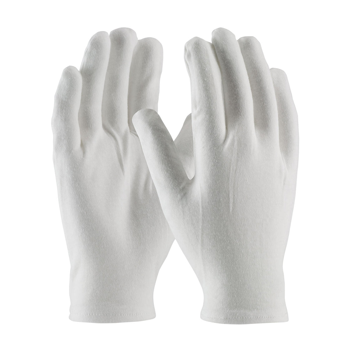 CleanTeam 97-540R Cleanroom Gloves Cotton Heavy Weight Rolled Hem White