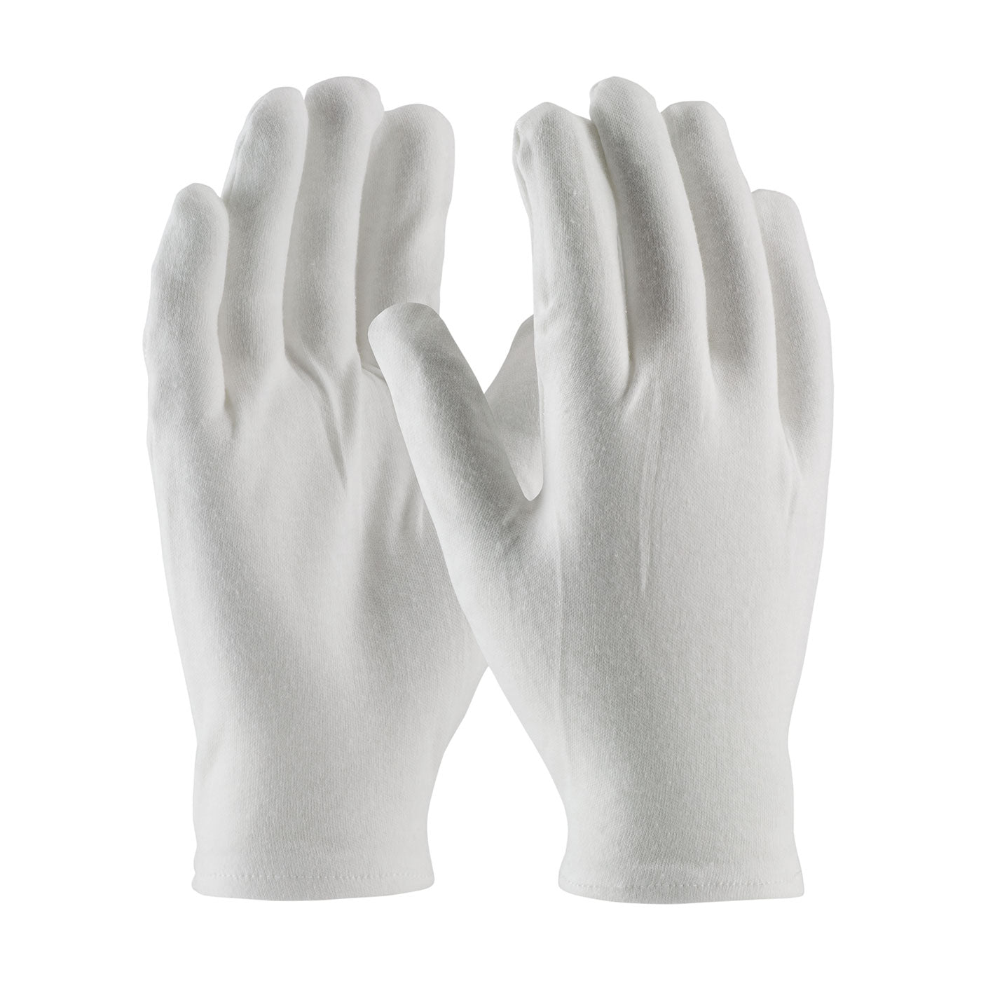 CleanTeam 97-540R Cleanroom Gloves Cotton Heavy Weight Rolled Hem White