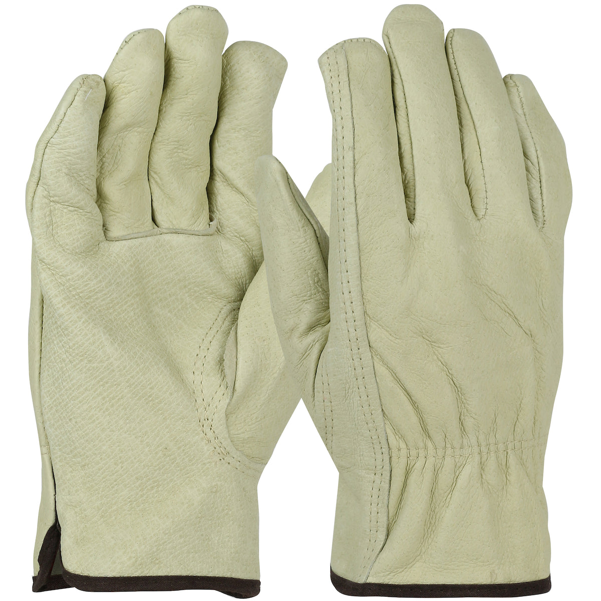 PIP 994KF Cold Protection Gloves Pigskin Fleece Lined Natural