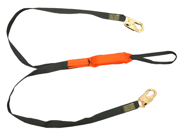 French Creek AF390AKDLZ shock absorbing lanyard ASTM F887-13, ANSI Z359.1, OSHA 1910.269 & 1910.954