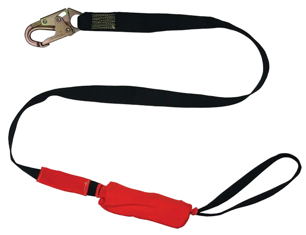 French Creek AF390AKZ shock absorbing lanyard ASTM F887-13, ANSI Z359.1, OSHA 1910.269 & 1910.954
