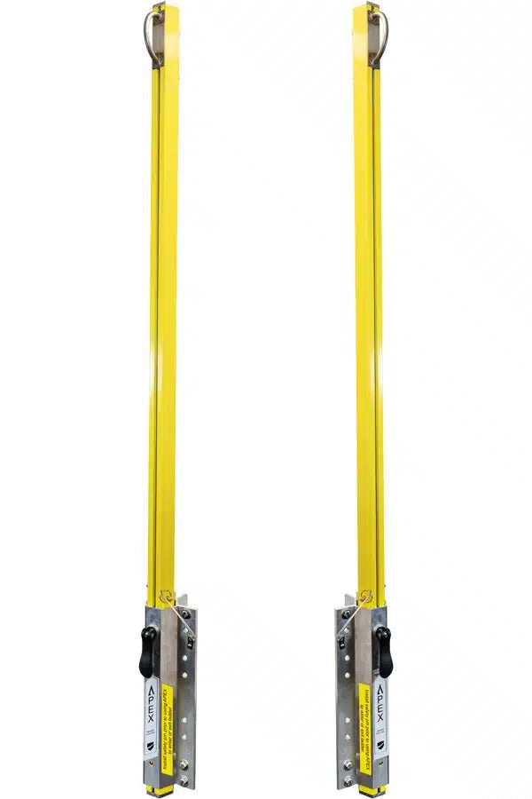 French Creek APEX01 Retractable Ladder Anchor Post Aluminum