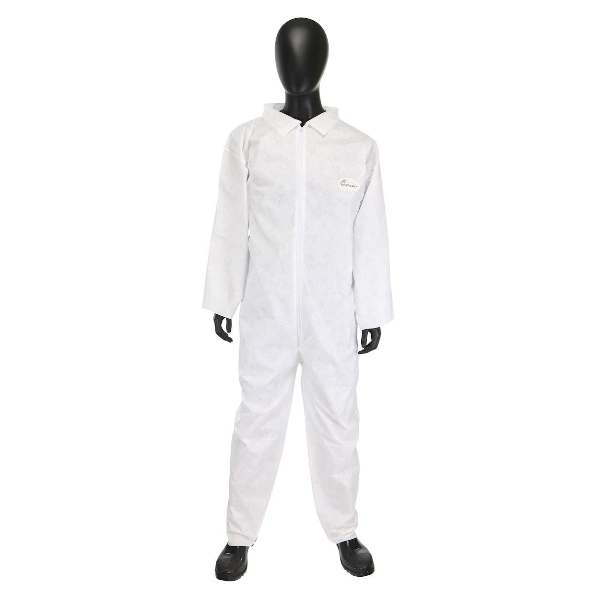 Posi-Wear C3800 Disposable Coverall Breathable White
