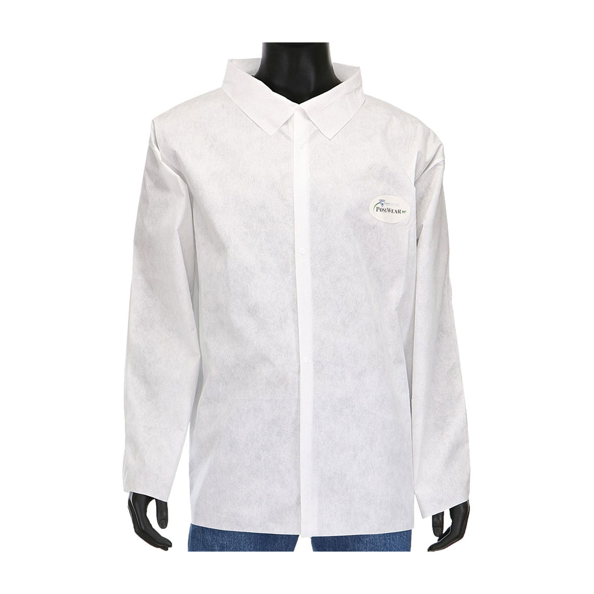 Posi-Wear C3817 Disposable Shirt Breathable White