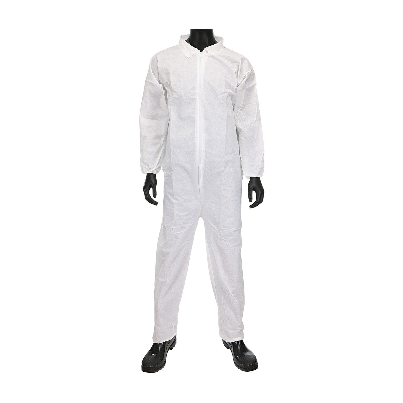 PIP C3852 Disposable Coverall 42 gsm Elastic Wrist Ankle White