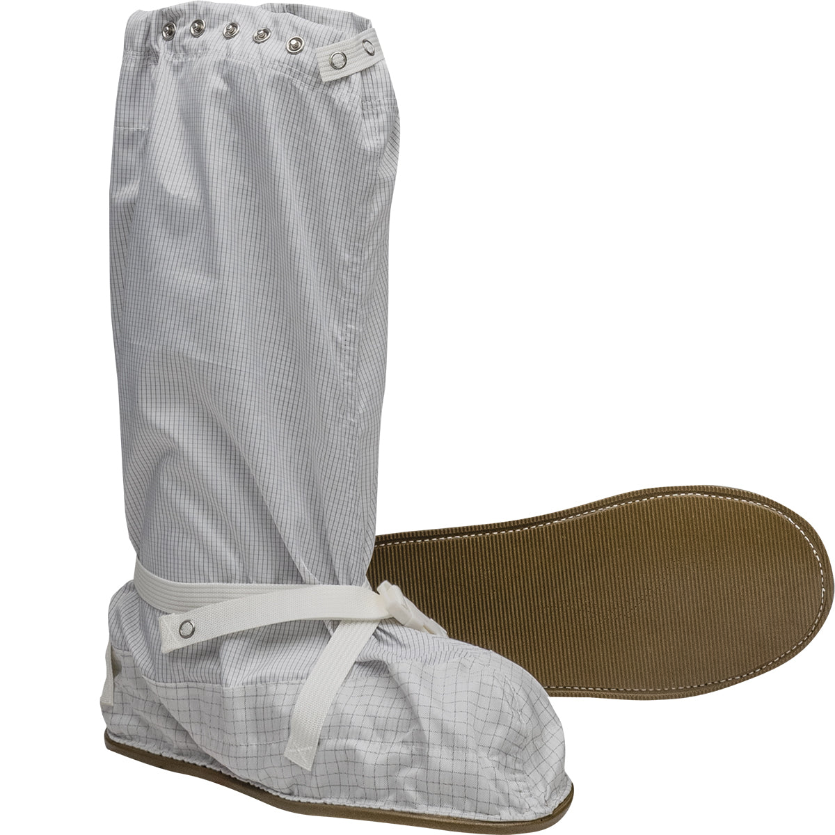 Uniform Technology CBPIN8C2-89WH Cleanroom Boot Polyester Disctek 2.5 White