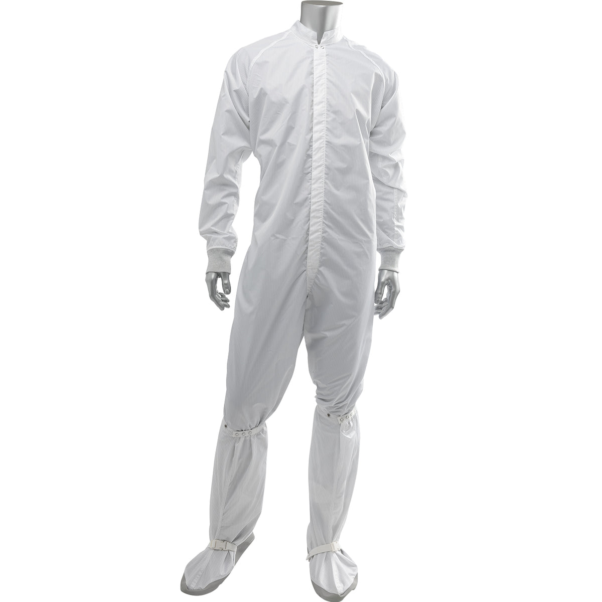 Uniform Technology CC1245-68WH Cleanroom ESD Coverall Maxima ESD White