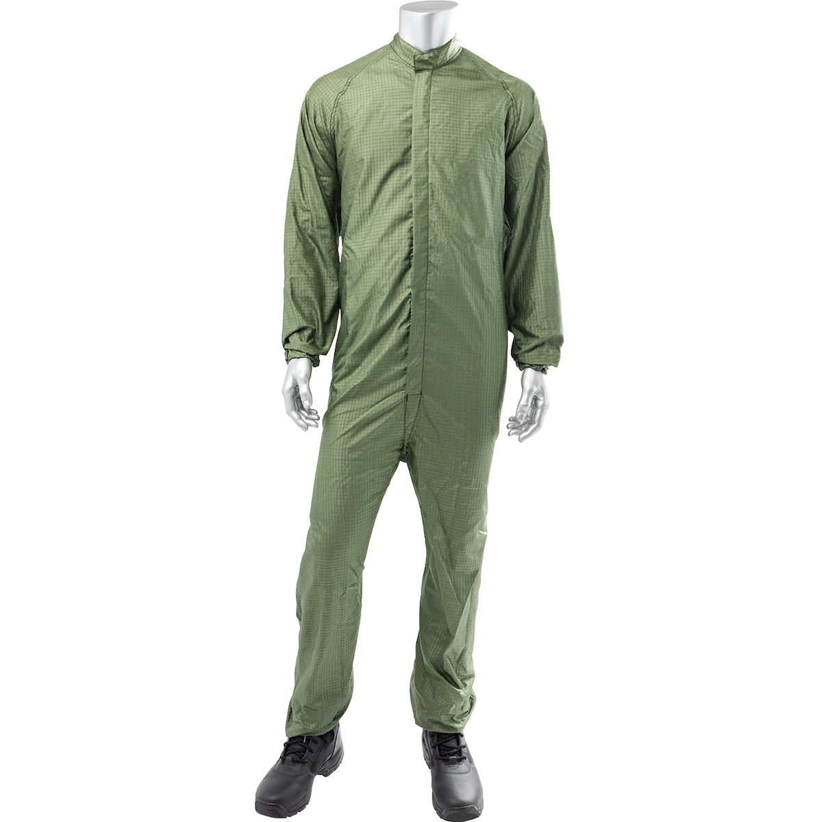 Uniform Technology CCRE4NX-96SG ChemArc 5 Coverall Nomex Carbon Sage Green