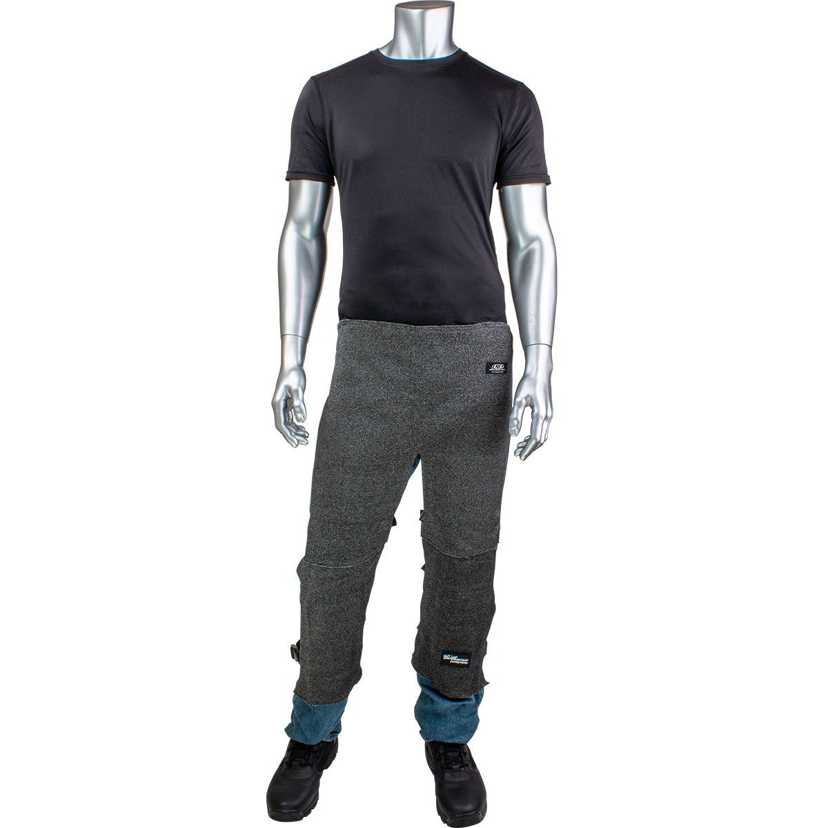 Kut Gard CHAPS-2.5 Cut Resistant Chaps Reinforced ATA Fiber Dark Gray