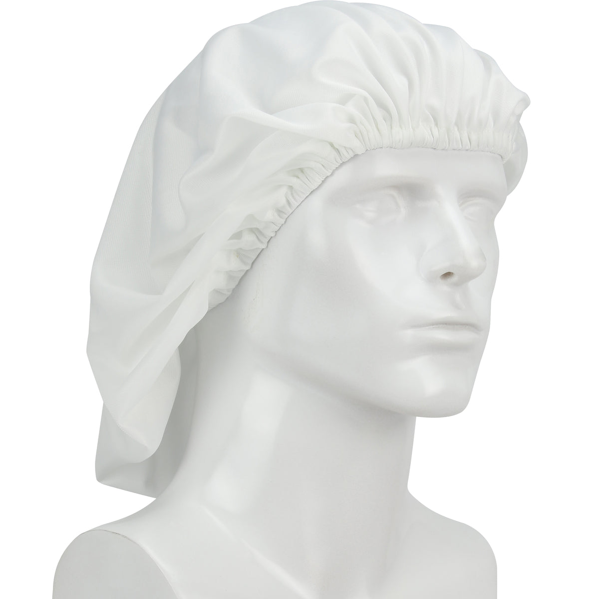 Uniform Technology CHB-75WH Bouffant Cap Tricot Polyester White