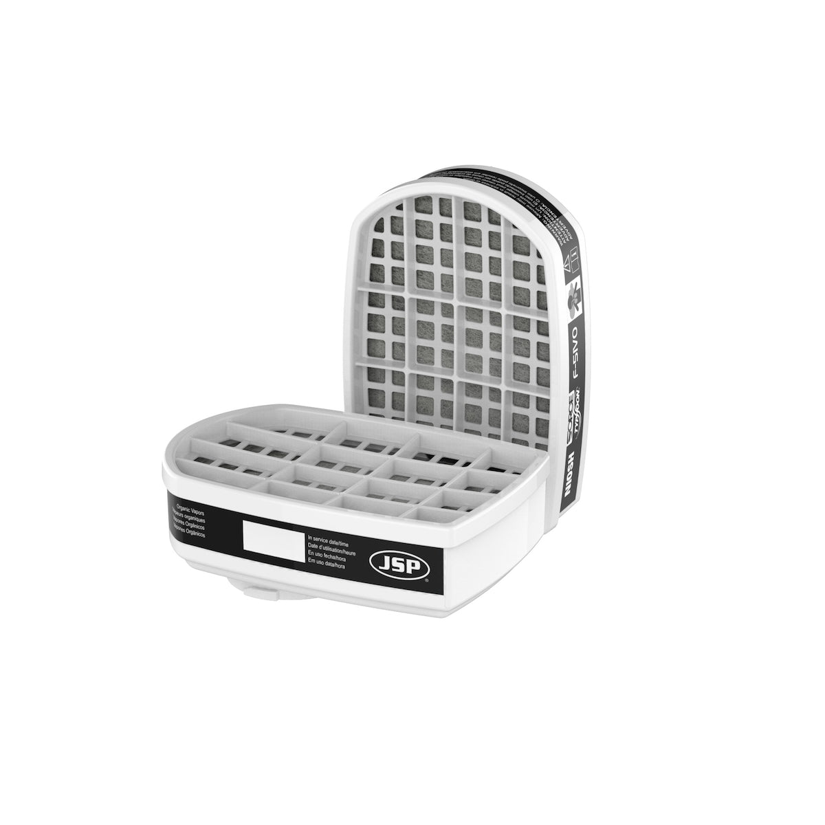 JSP 272-RPRF51V0 Organic Vapor Cartridge Sturdy Design White