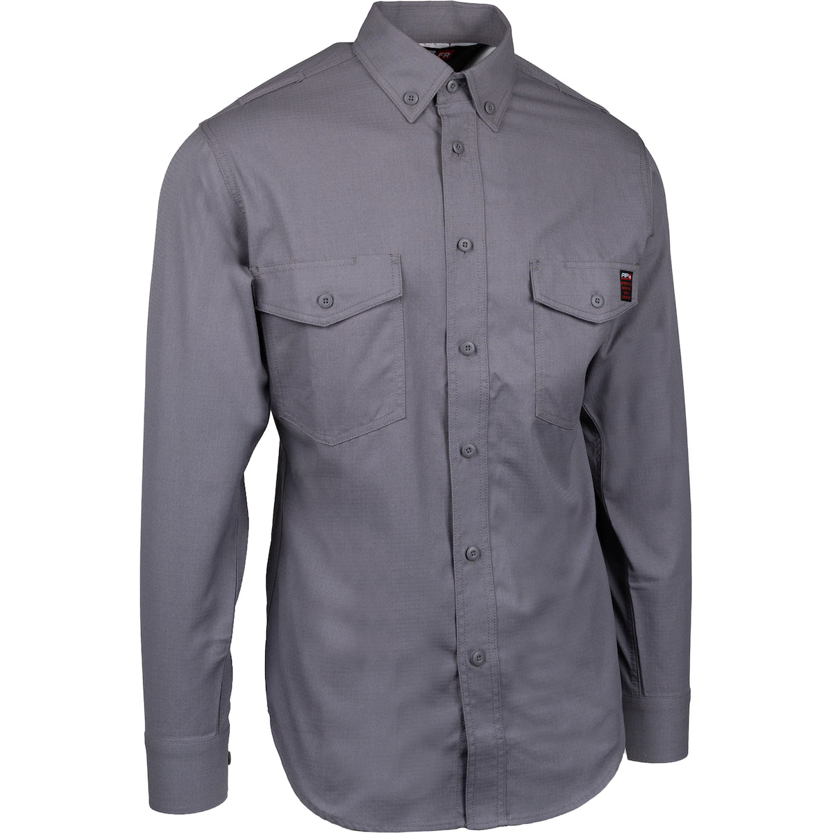 PIP 385-FRRS AR/FR Ripstop Shirt Gray