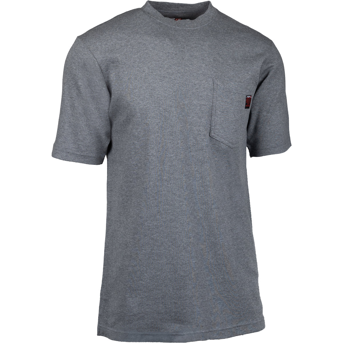 PIP 385-FRSS AR/FR Short Sleeve T-Shirt Cotton Gray