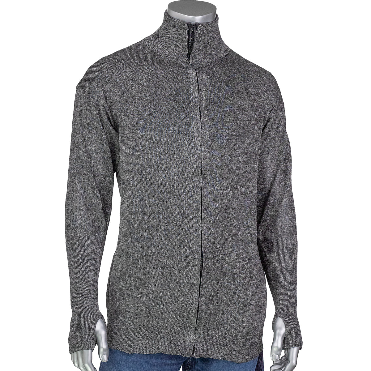 Kut Gard J100SP Cut Resistant Jacket ATA Blended Mesh Back Dark Gray