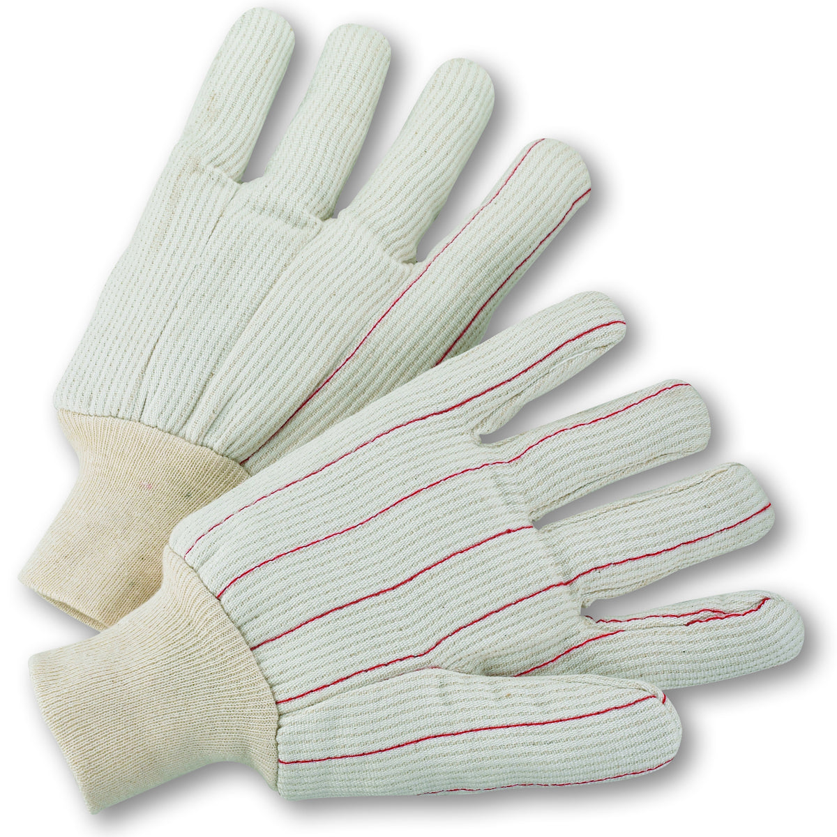 PIP K81SCNCI Cotton Work Gloves Double Palm Natural