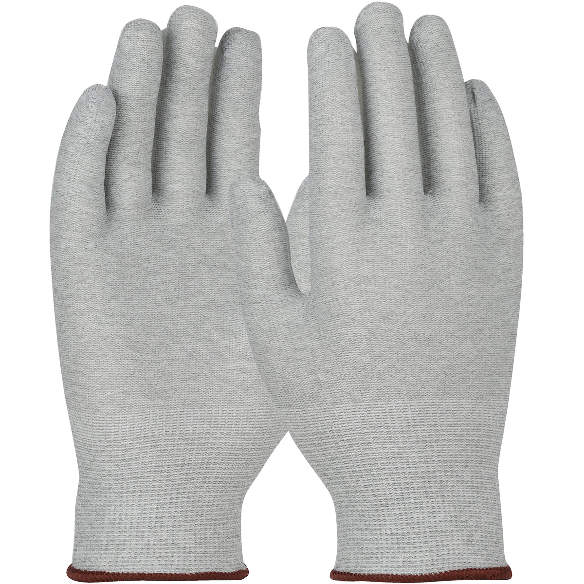 QRP KAS ESD Safe Seamless Knit Gloves Gray