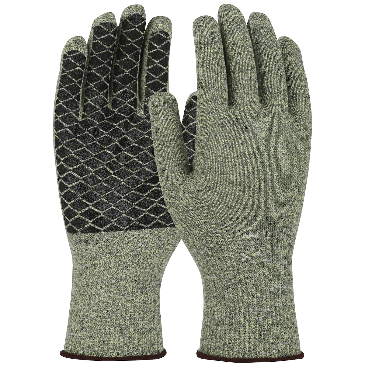 Kut Gard M530-PCX1 Cut Resistant Gloves ATA Elastane PVC Grip Green
