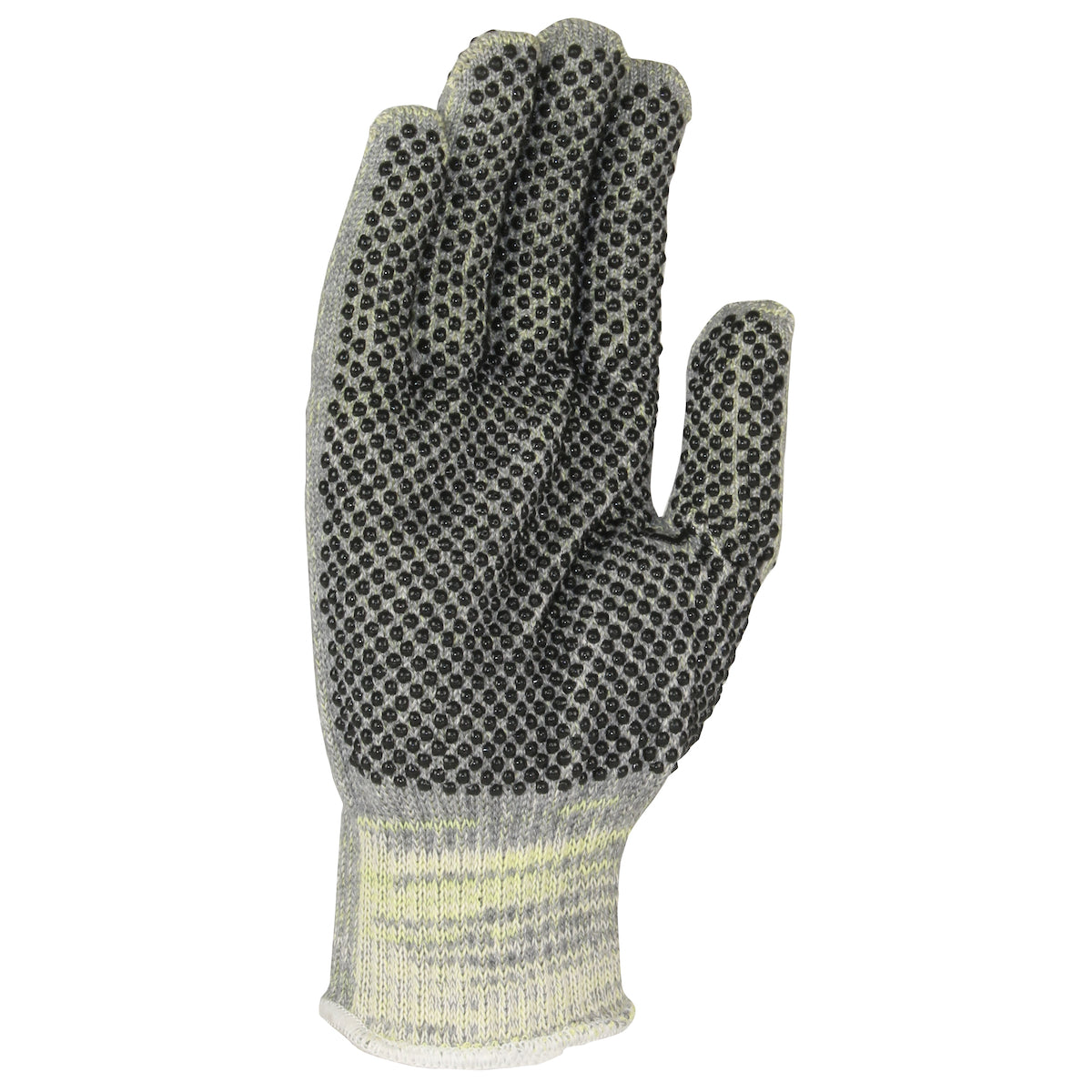 Kut Gard MATA10-GY-PD2 Cut Resistant Gloves ATA Blend PVC Dot Grip Gray