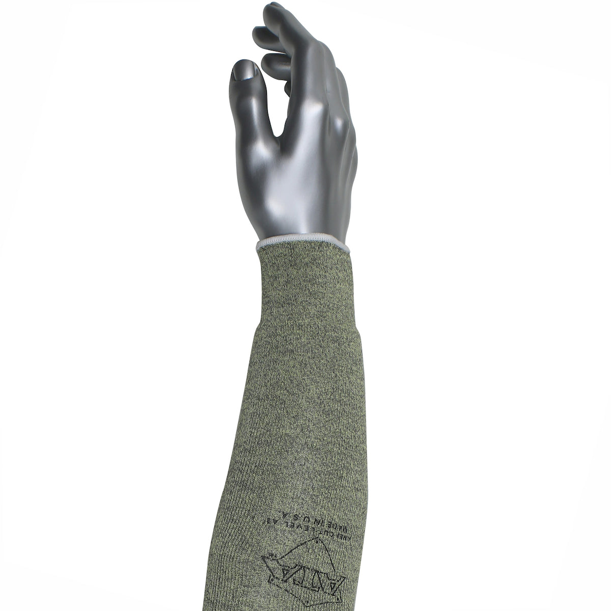 Kut Gard MSATA/HA Cut Resistant Sleeve ATA Hide-Away Green