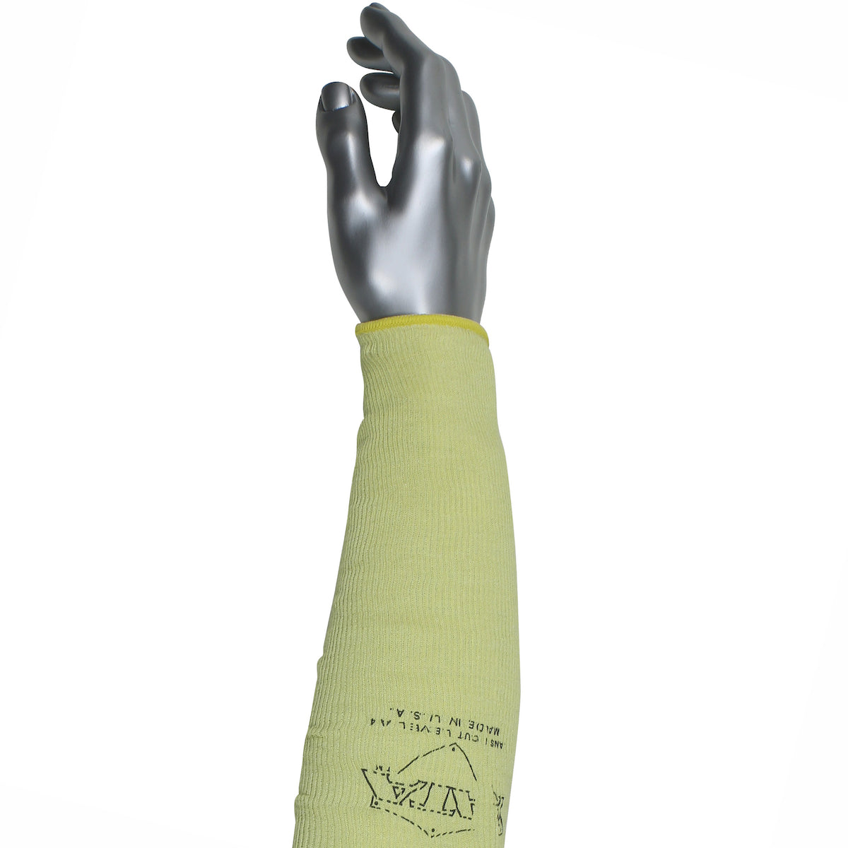 Kut Gard MSATACM2X2.5 Cut Resistant Sleeve ATA Blend Yellow