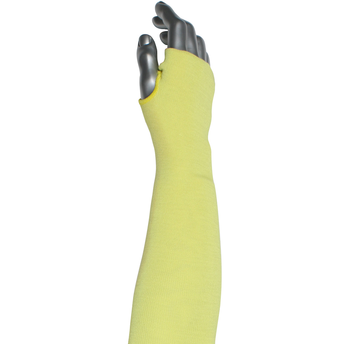 Kut Gard MSK-T Cut Resistant Sleeve Aramid Thumb Hole Yellow