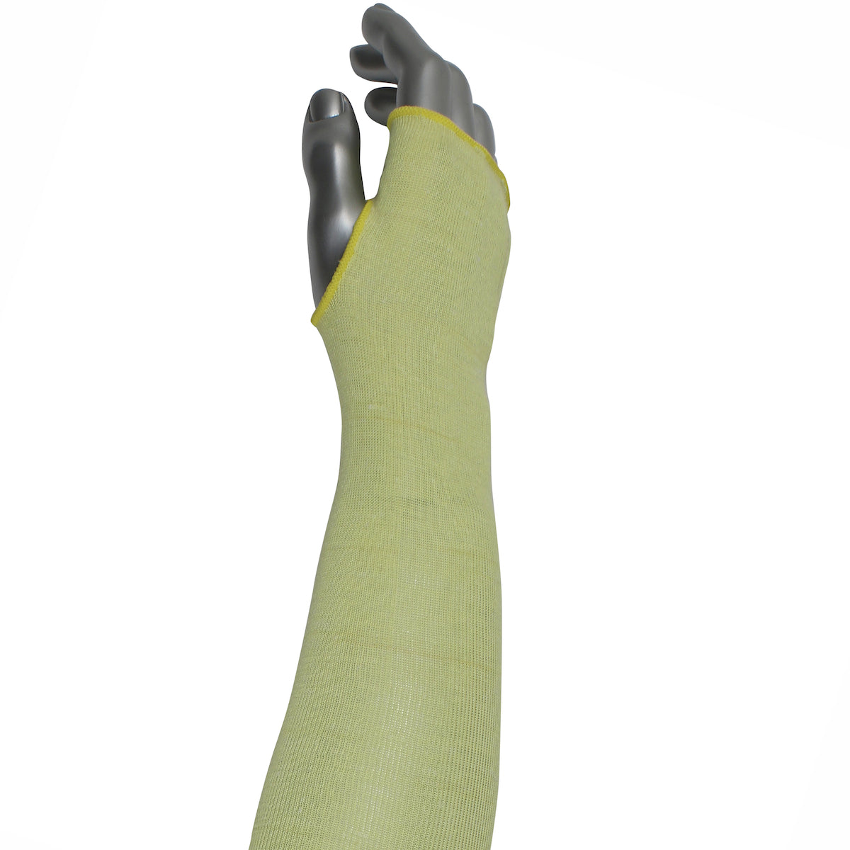 Kut Gard MSULTRA-T Cut Resistant Sleeve ATA Ultra Thumb Hole Yellow