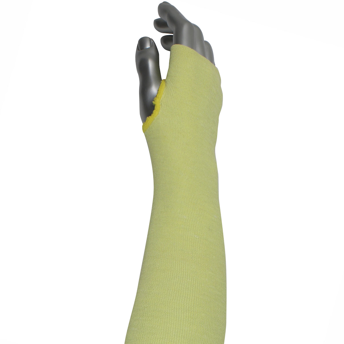 Kut Gard MSULTRA2-T Cut Resistant Sleeve ATA Ultra Thumb Hole Yellow