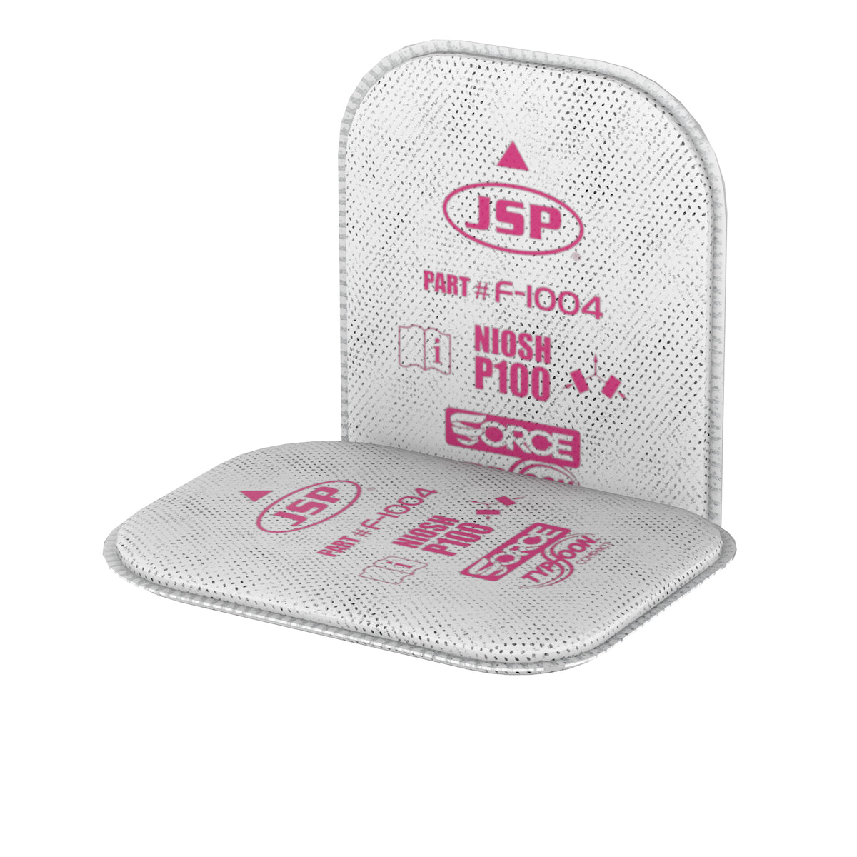 JSP 272-RPRF1004 P100 Pancake Filter Lightweight White