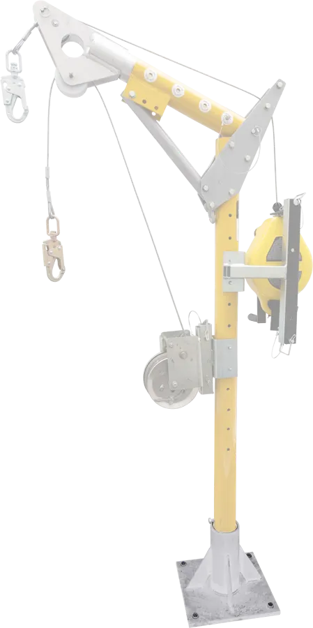 French Creek PD7 Floor Mount Davit Base