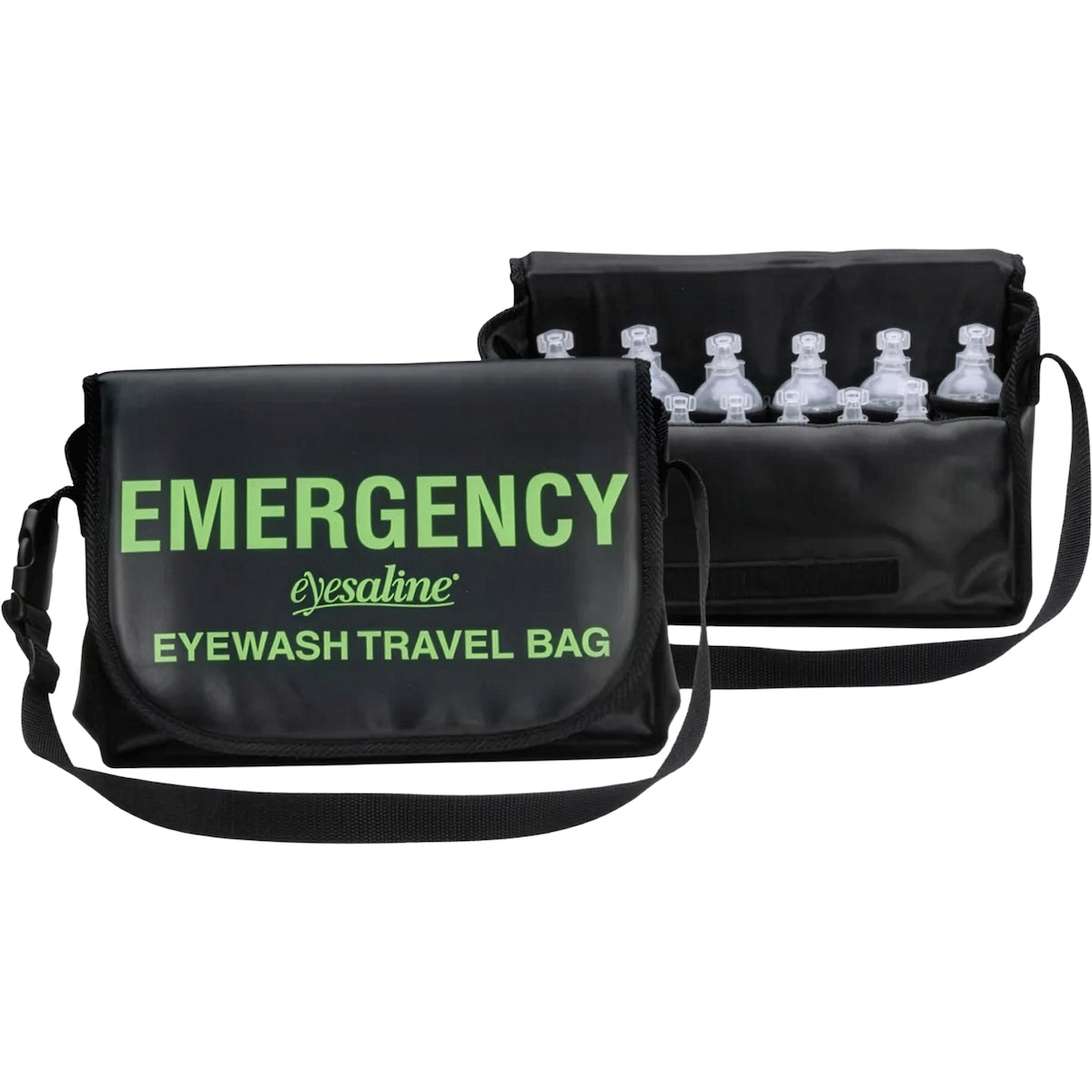 Eyesaline 320004400000 Personal Travel Bag Eyewash Black