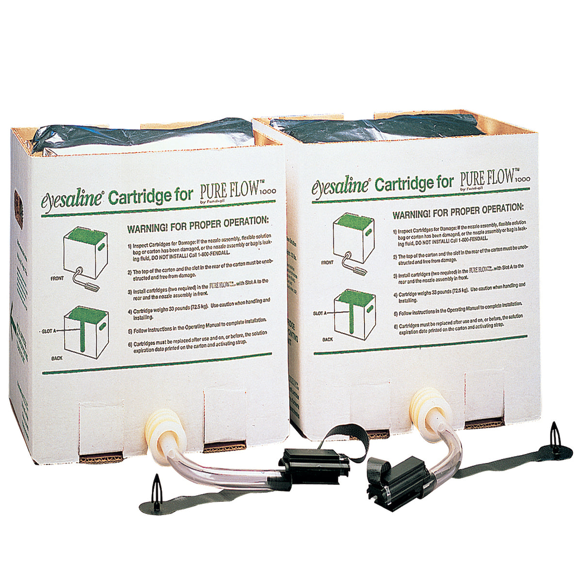 Fendall 32-001050-0000-H5 Eyewash Refill Cartridge Sealed White