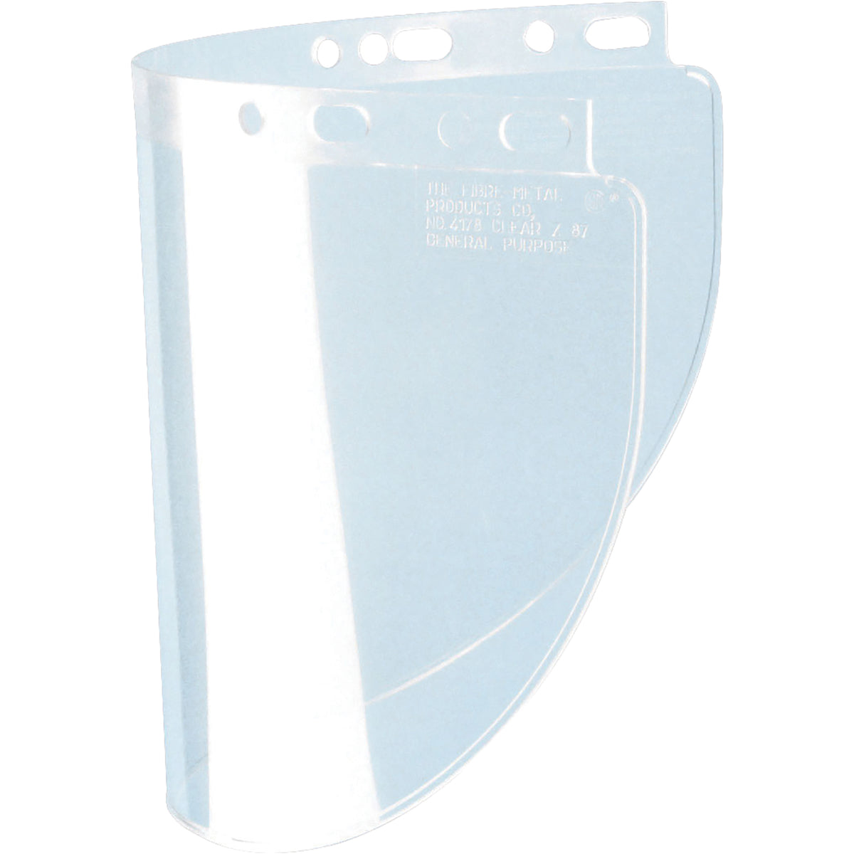 Fibre-Metal 4178CLBP Face Shield Propionate Clear Bulk