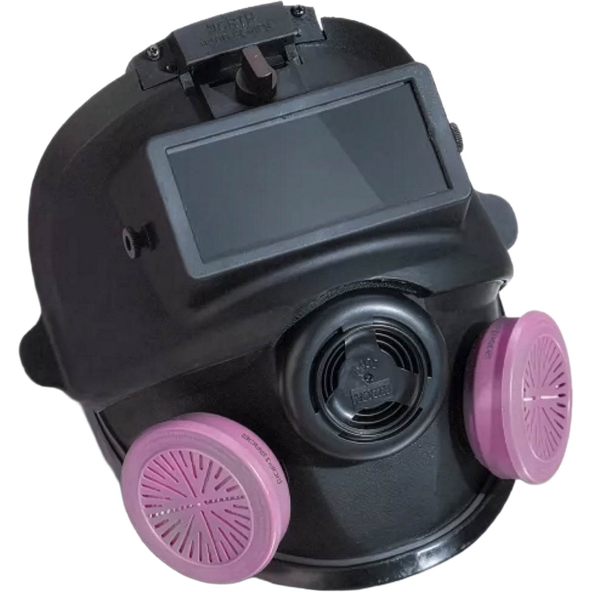 North 54001 Full Face Respirator Elastomeric 4-Strap Black