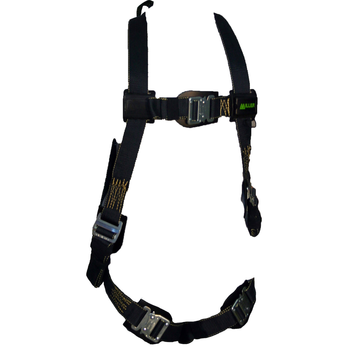 Miller® 850KQC Heavy-Duty Kevlar®/Nomex® Welding & Arc Flash Rated Full-Body Harness, with 5 Points of Adjustment, with Back D-Ring