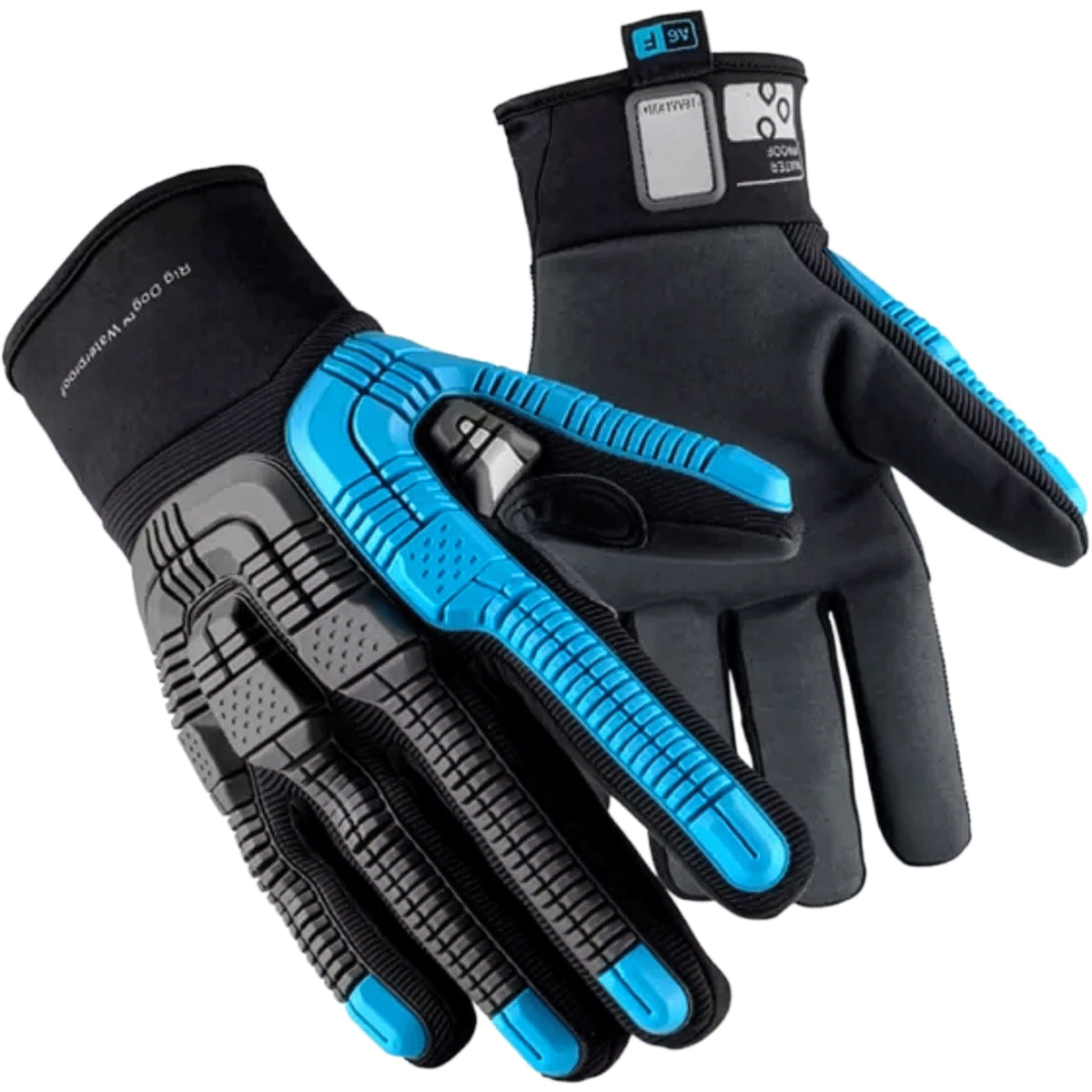 Boss 2332905 Hi Performance Gloves Water-Resistant Blue
