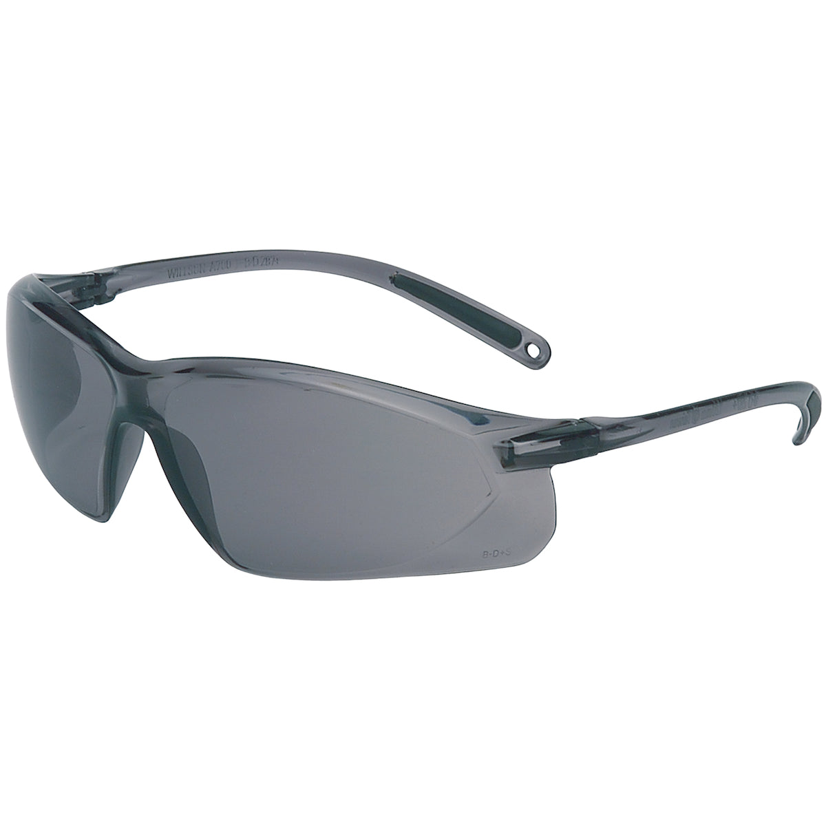 UVEX A701 Safety Glasses Gray Anti-Scratch Rimless