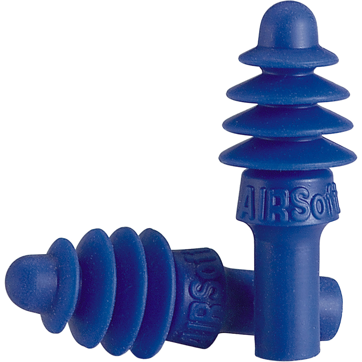 Howard Leight DPAS-1 Tapered Reusable TPE Ear Plugs Navy