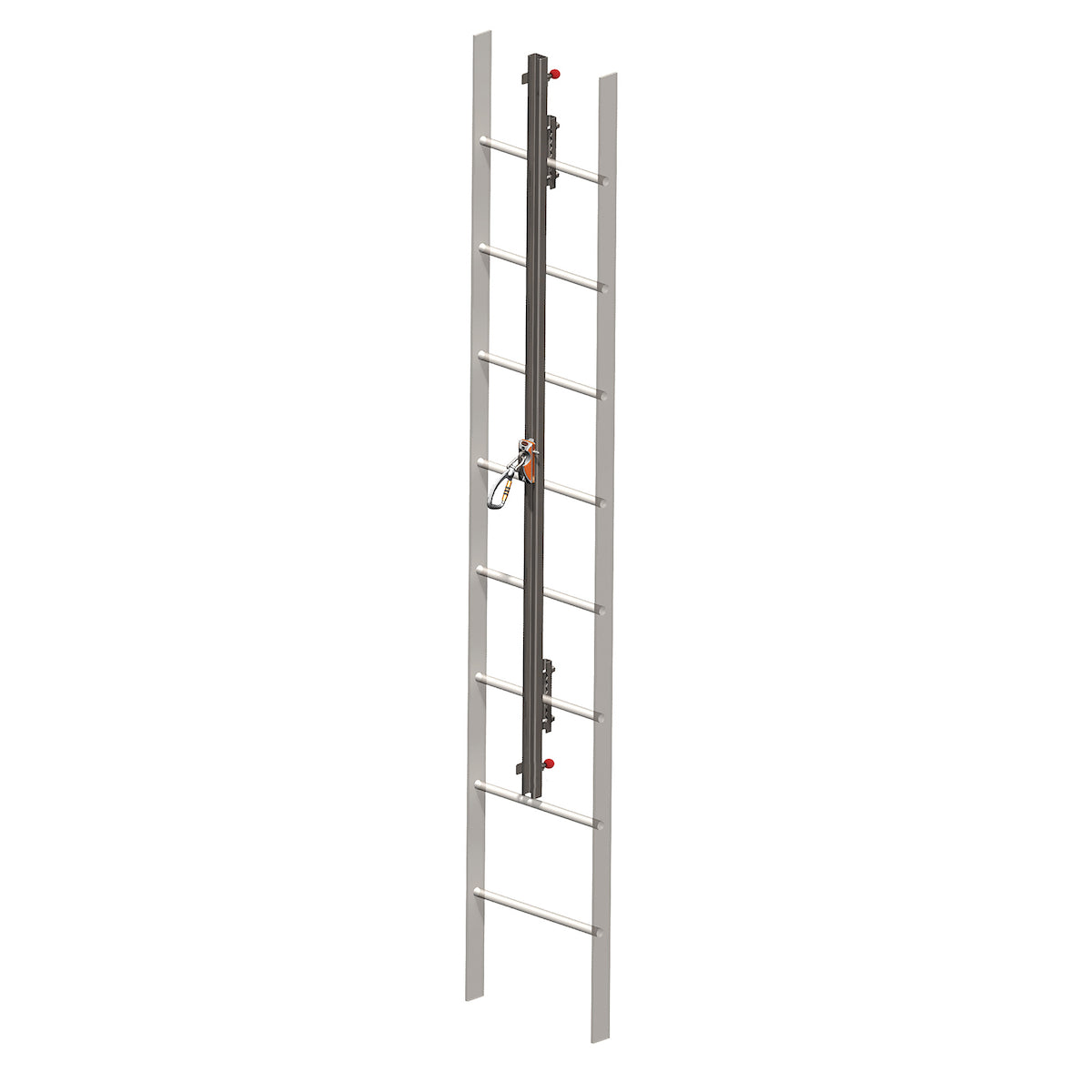 Miller® GS0030 Vertical Height Access Ladder System Kit, Stainless Steel, 30 Feet