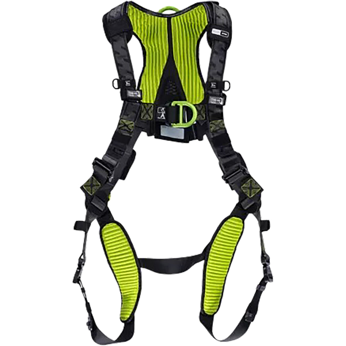 Miller® H7IC3A Premium Full-Body Harness, with Lightweight Aluminum Hardware, 5 Points of Adjustment, with Back / Front / Side D-Rings, and Quick-Connect Chest & Leg Buckles