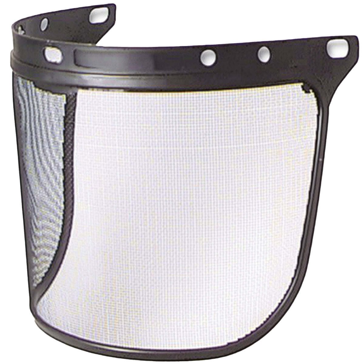 North FS01-H5 Metal Mesh Face Shield Black