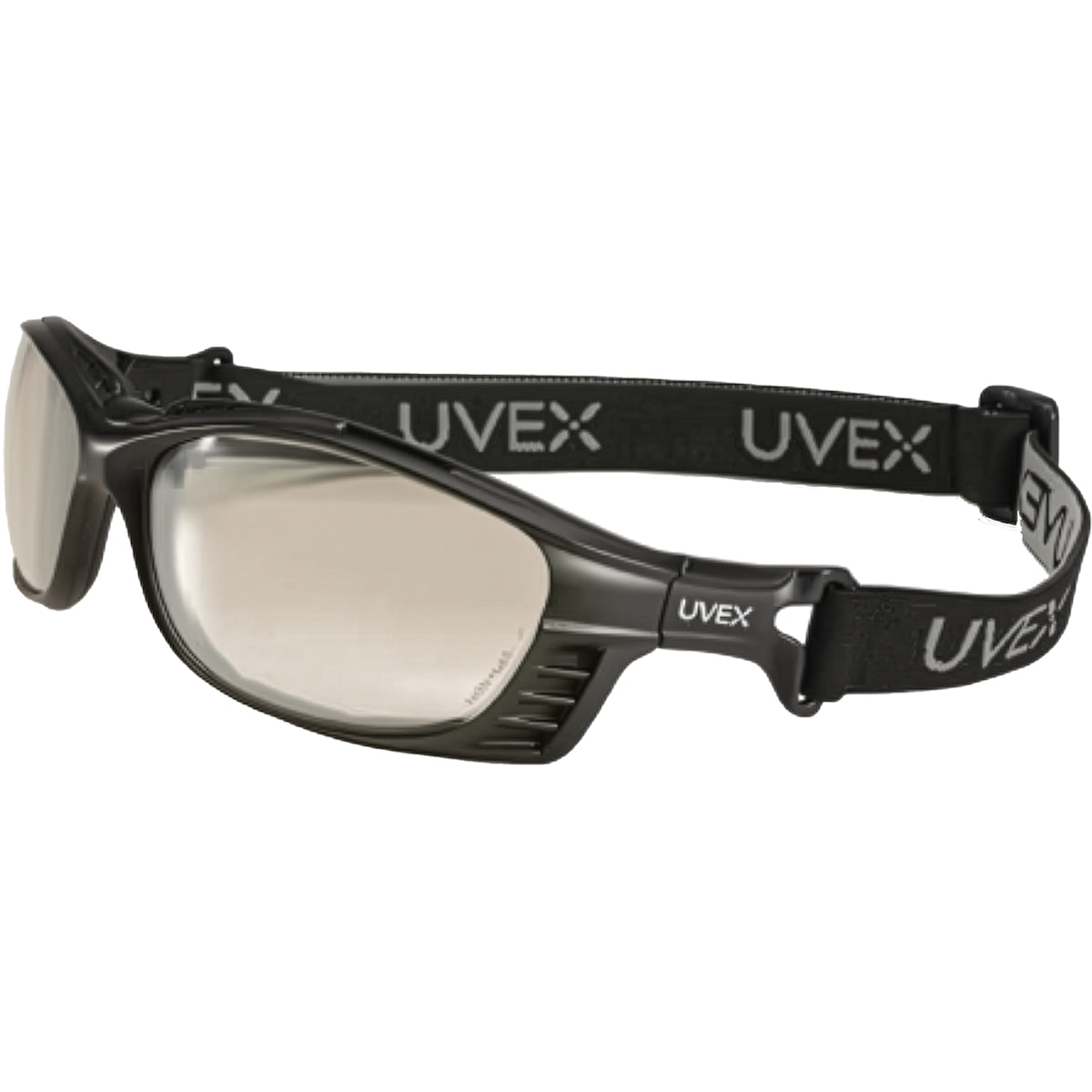 UVEX S2604XP Safety Glasses Matte Black SCT-Reflect 50 Lens