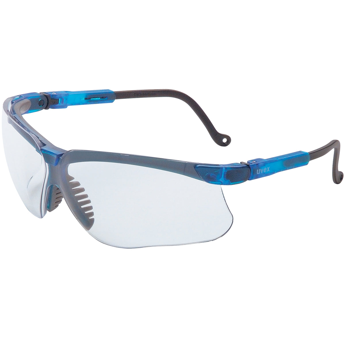 UVEX S3240HS Safety Glasses Blue Frame Hydroshield Anti-Fog