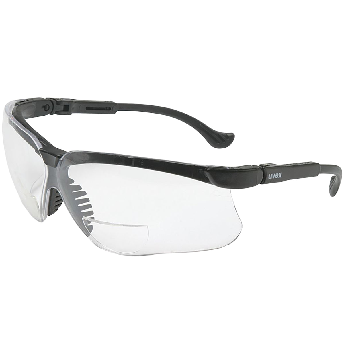 UVEX S3762 Safety Glasses Black Anti-Scratch Hard Coat Lens