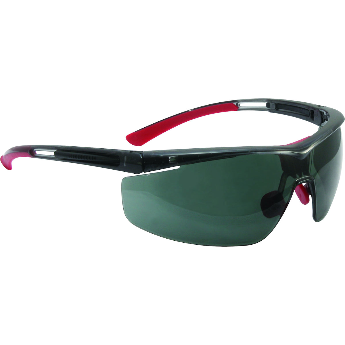 North T5900WTKAHS Safety Glasses Black Frame Anti-Fog Black