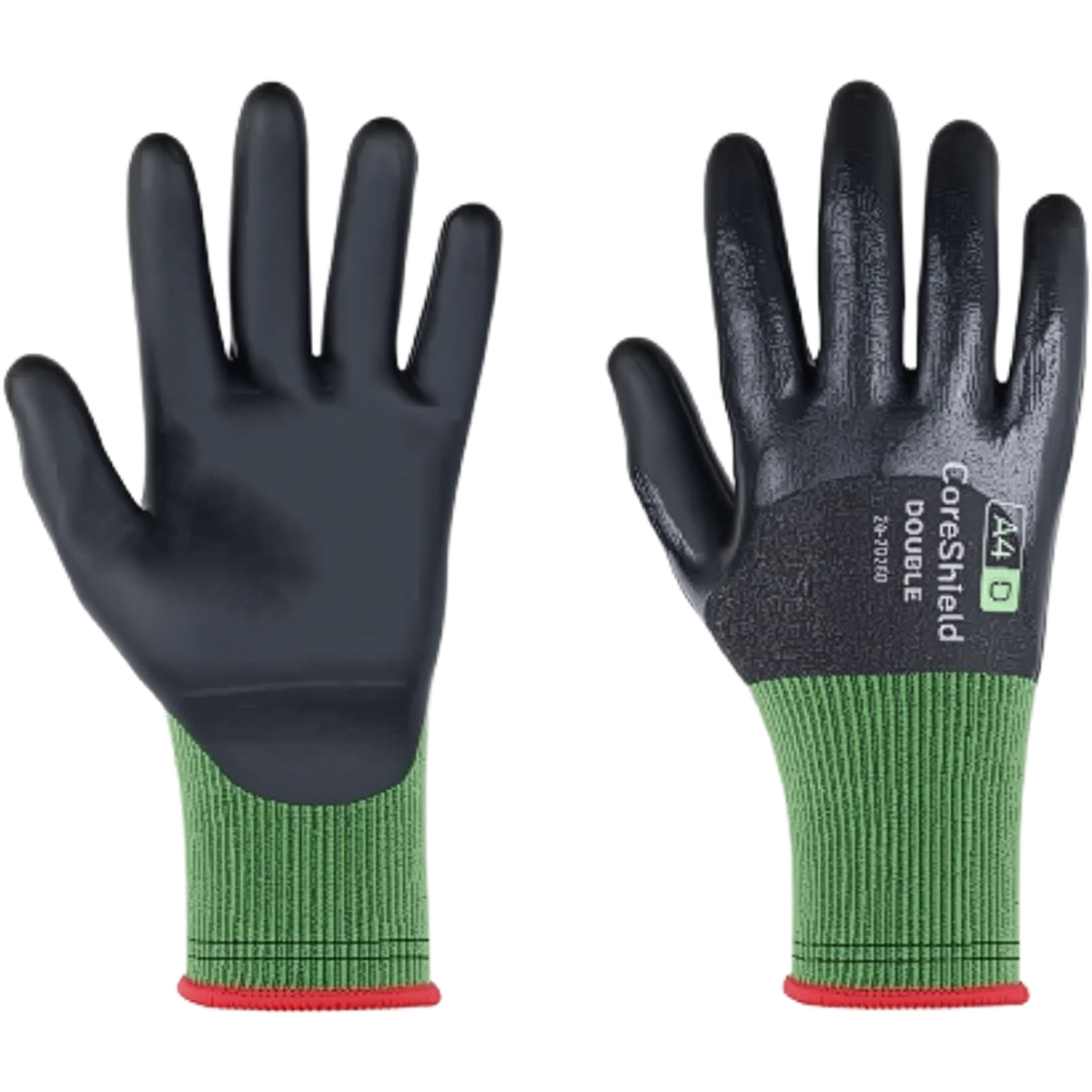 G-Tek 24-7D28B Cut Resistant Gloves 18-Gauge Black