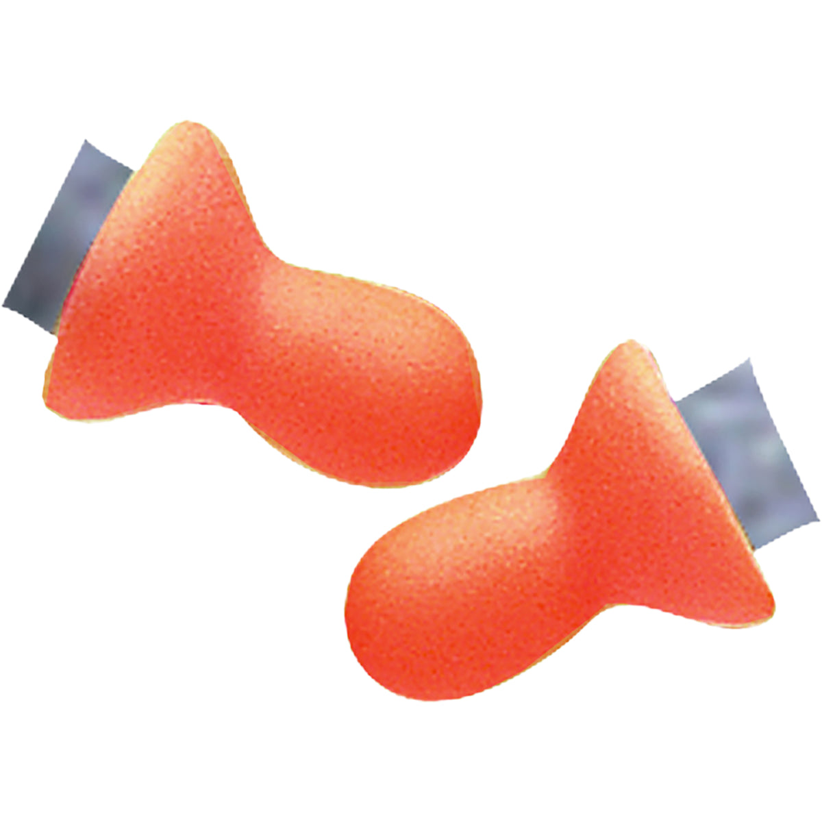Howard Leight QB100HYG Ear Plugs Vinyl Smooth Orange