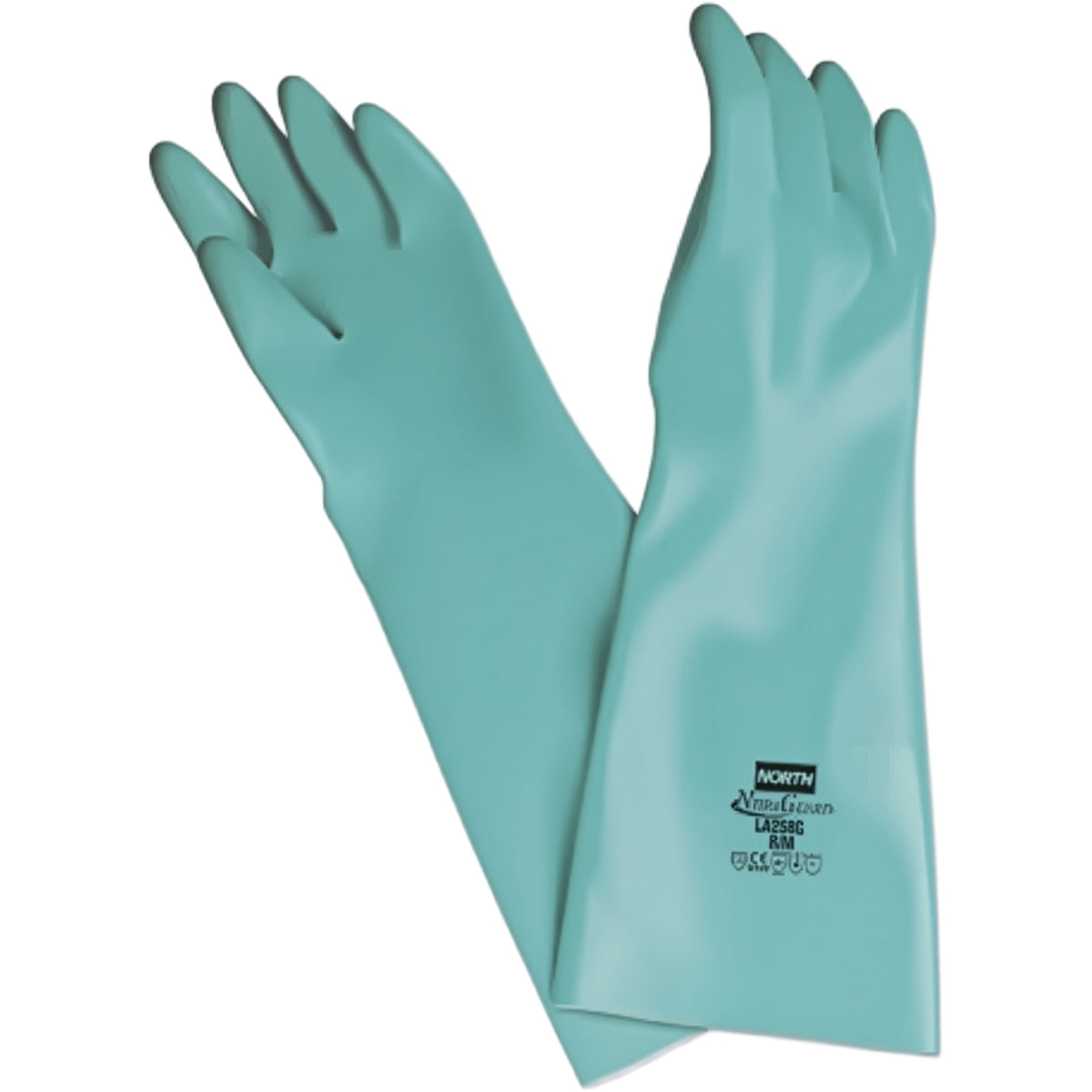 Assurance LA258G Chemical Resistant Gloves Nitriguard Plus Green