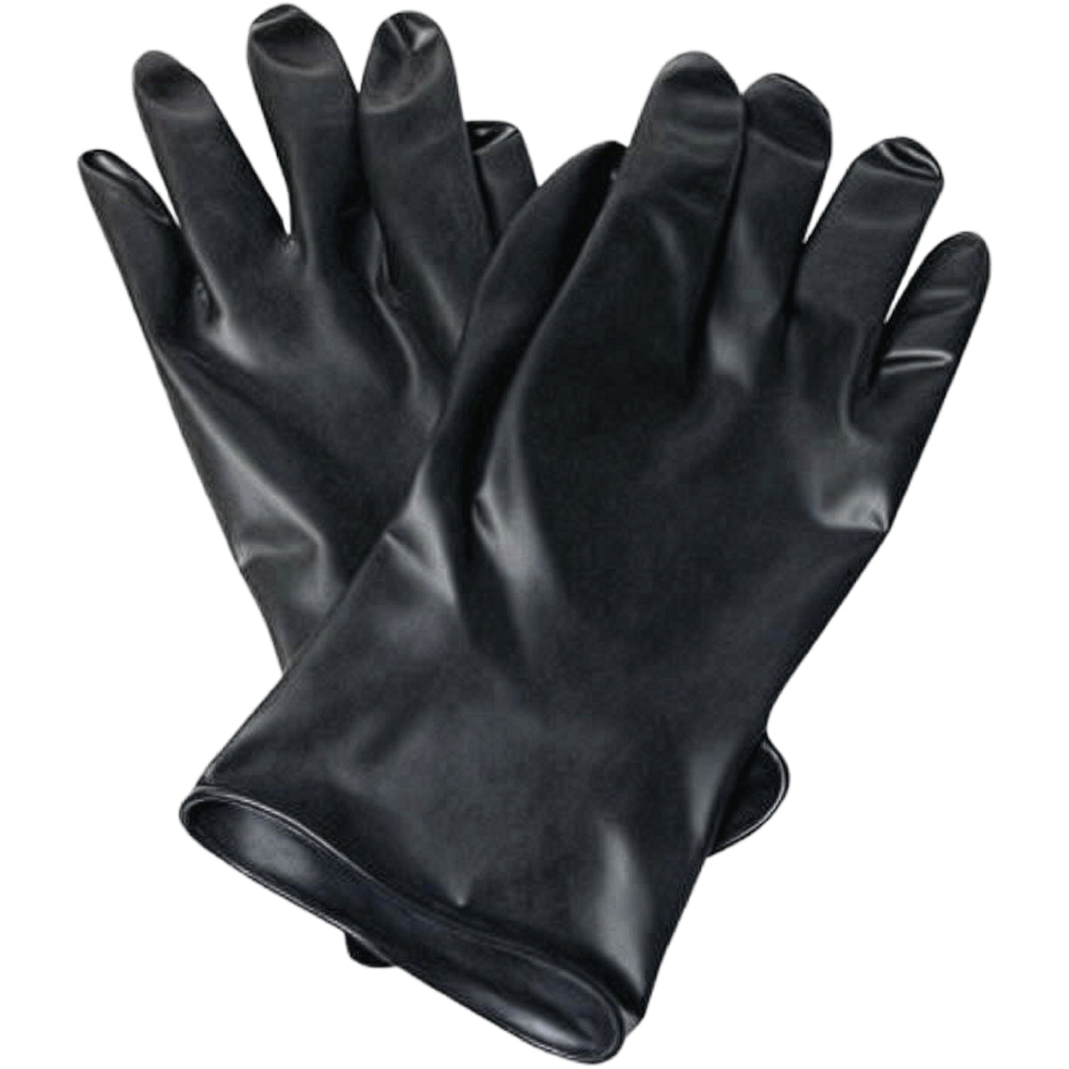 North B131IF Chemical Resistant Gloves Butyl Rubber Black