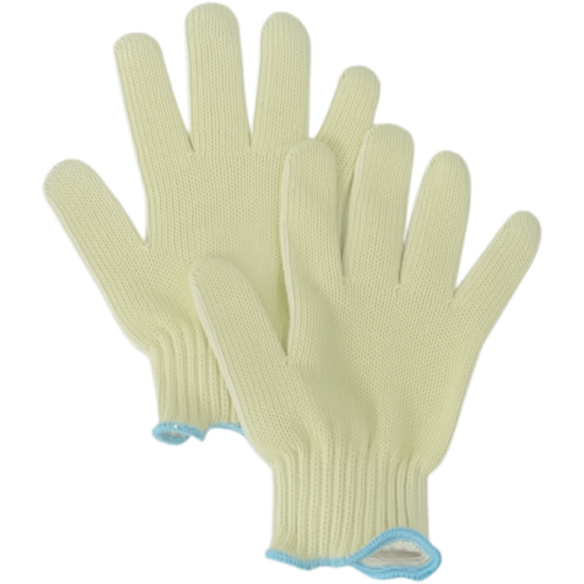 G-Tek KV18AL-100-50 Cut Resistant Gloves Aramid Kevlar Yellow