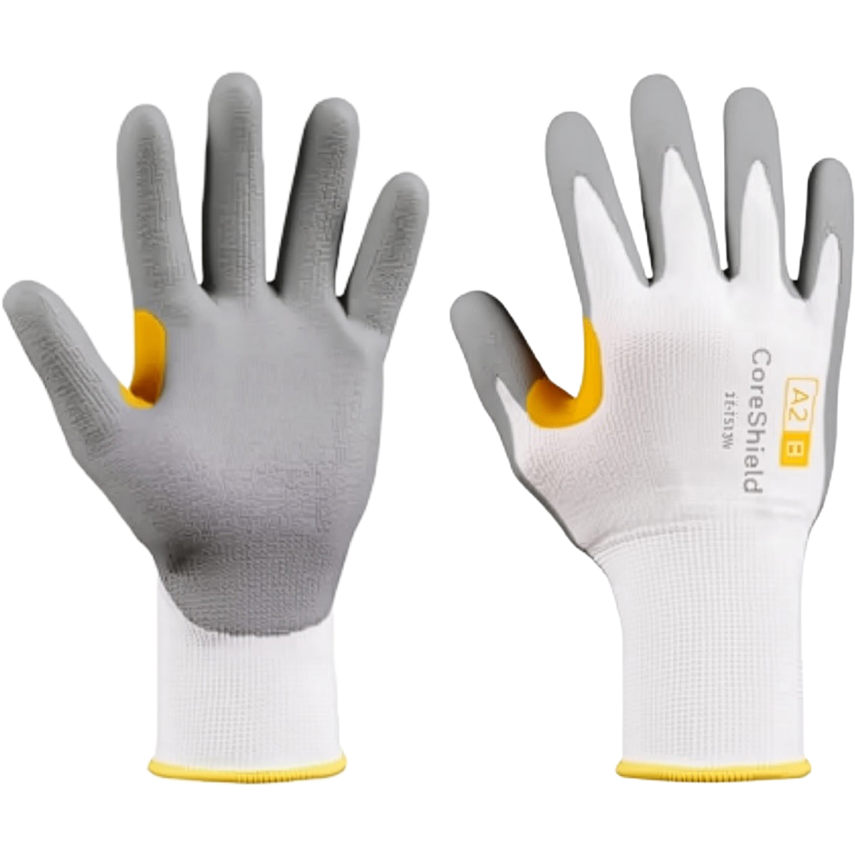G-Tek 22-7513W Vend Cut Resistant Gloves HPPE Microfoam Nitrile White
